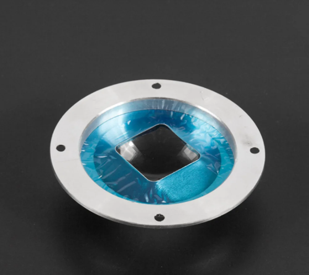 LED Lente de Vidro Óptico 67mm + Refletor Colimador + Suporte Fixo De 20W 30W 50W, 100W de Alta Potência da Microplaqueta