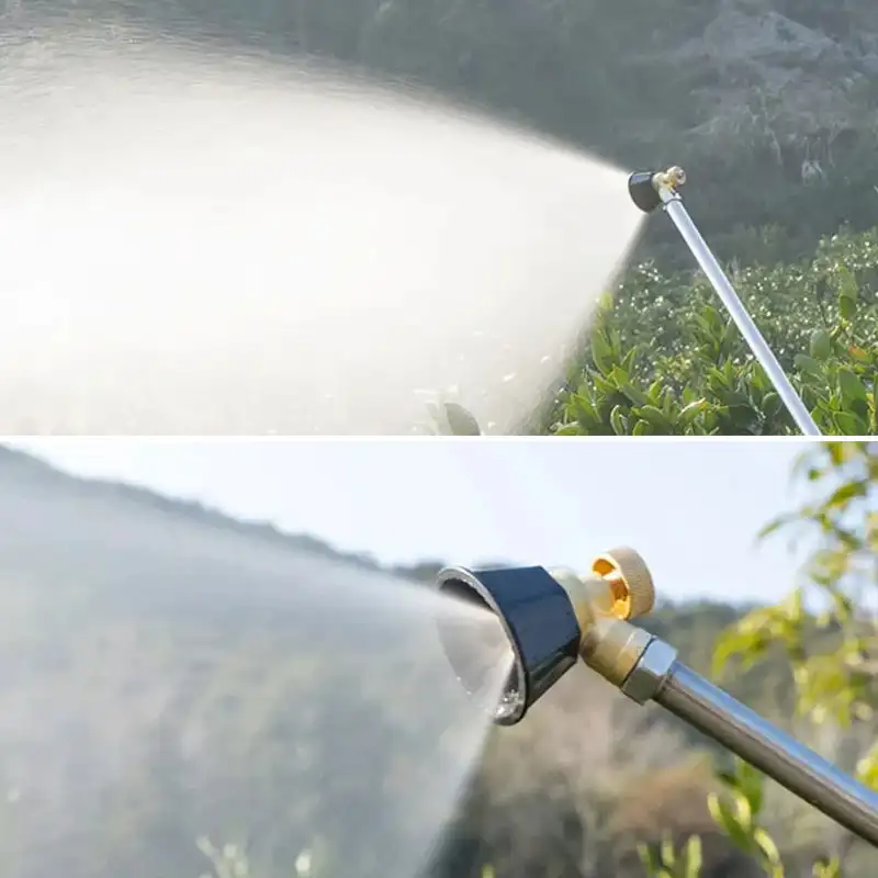 De alta Pressão em Latão Nevoeiro Nebulização Bicos Conectores Casa Jardim Água de Irrigação de Aspersão Acessórios Pátio Exterior Fácil de Instalar