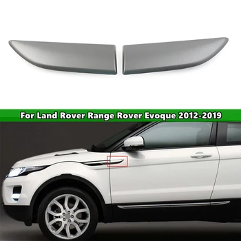 1 Par de Cinza Carro Porta Frontal Superior de Moldagem Guarnição Para Land Rover Range Rover Evoque 2012-2019 Acessórios do Carro LR038584