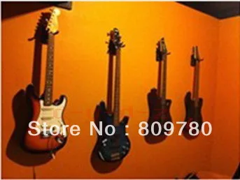 100PCS de alta qualidade Guitarra de Parede Gancho / ganchos / Titular / Estante / Rack / Gancho para todos os guitarra, gancho Curto + parafusos de Montagem