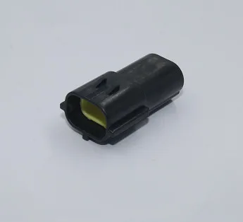 100pcs/lote 2 Pin/Forma Selada Sensor (CCD) à prova d'água Elétrica Cabo de Fio de Caminhão Conector de Ficha Para a Tyco TE AMP 174354-2