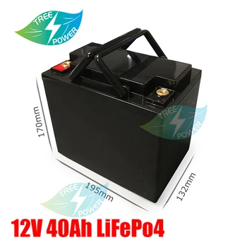 12v Lifepo4 40ah lifepo4 bateria 12v 40ah bateria de íon de lítio as baterias para o inversor,carrinho de Golfe,MPPT Solar