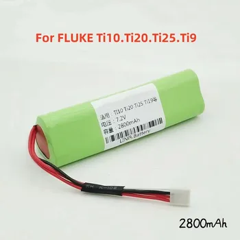 2023 Atualização 3000mAh7.2V para a FLUKE TI10.TI20.TI25.TI9 Infravermelho térmico do gerador de imagens NI-MH bateria recarregável