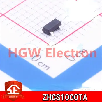 20pcs Novo e original ZHCS1000TA de impressão de Tela:ZS1 SOT-23(SOT-23-3) diodo Schottky ZHCS1000TA SOT-23-3 ZS1