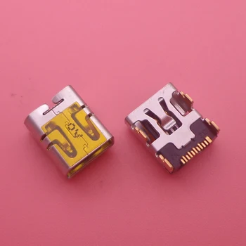2PCS Mini conector Micro USB conector de Carregamento de Porta jack plug power dock peças de reparo para o htc p3470