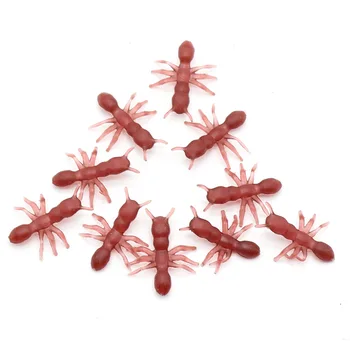 30Pcs Simulado Formigas Plástico Mini Formiga Brinquedos 1,8 cm de Halloween Engraçado Insetos Piada Brinquedos Puro Brincadeiras Insetos, Formigas Brinquedos Presentes das Crianças