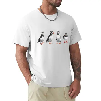 4 Papagaios em uma Linha de T-Shirt em branco t-shirts sublime t-shirt meninos t-shirts sweat shirts de manga Curta tee homens