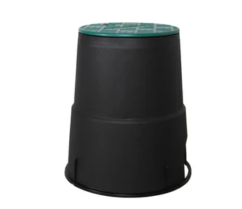 6 polegadas, caixa de válvulas VB708 rápido, válvula de água enterrado caixa de válvula de bem tampa de um novo material de válvula solenóide de caixa de jardim a caixa da válvula de irrigação