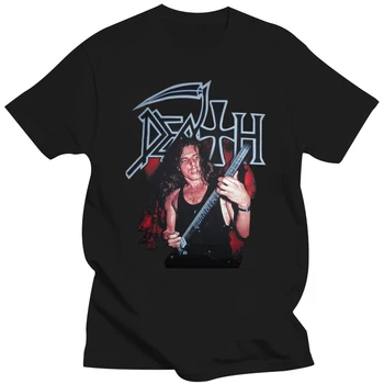 A morte de Banda de Chuck Schuldiner de Death Metal, Black T-Shirt badhabitmerch Mens T-Shirt O Pescoço Algodão 100% dos Homens de Manga Curta T-shirt