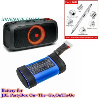 Alto-falante Bateria 7.4 V/3000mAh SOL-INTE-265 para JBL PartyBox On-The-Go,OnTheGo