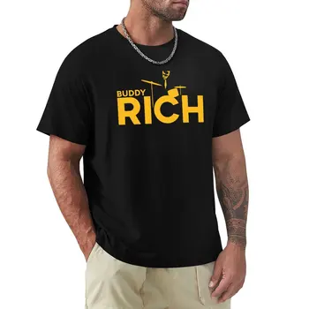 Buddy rich T-Shirt sublime t-shirt T-shirt para um menino de pesos-pesados t-shirts pretas simples t-shirts homens