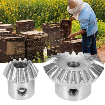 De Aço inoxidável Extrator de Mel Extração de Engrenagem de Apicultura Acessórios de Ferramenta de apicultura outils ensemble matériel apicole