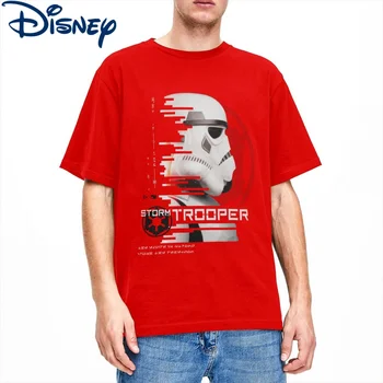 Estrela Andor de Stormtrooper Digital Fade T-Shirts do Algodão dos Homens Incríveis T-Shirts T-Shirt de Manga Curta da Disney Roupa Original