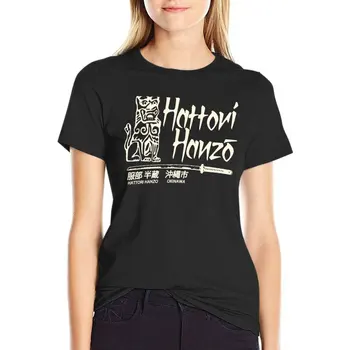 Hattori Hanzo T-Shirt de senhora, roupa de manga Curta coreano de moda de t-shirts para Mulheres gráfico
