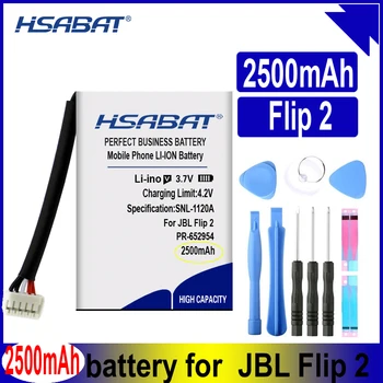 HSABAT 2500mah Bateria do Orador para JBL Flip 2 Flip II JN151PH13849 PR-652954 AEC653055-2P
