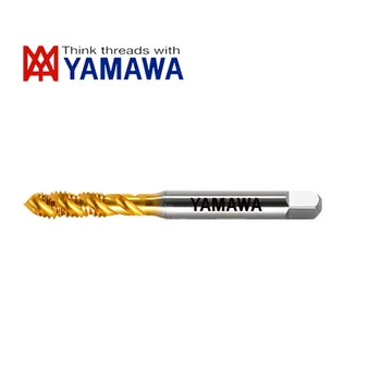 Japão Original YAMAWA HSSE Espiral de Pregas Toque M1 M1.4 M1.5 M1.6 M1.7 M2 M2.5 M3 M4 M5 M6 M7 M8 M9 M10 Parafuso De Máquina Thread Torneiras