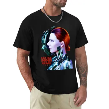 Mylene Farmer Nevermore 2023_L'Emprise_By_MusicArtFantasy-loja T-Shirt engraçada t-shirts mens gráfico t-shirts pack