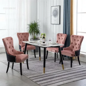 Nordic Criativo Cadeiras De Jantar E Minimalista, A Poltrona Moderna Cadeira De Jantar Do Restaurante Do Hotel Encosto Da Cadeira De Jantar Mobiliário