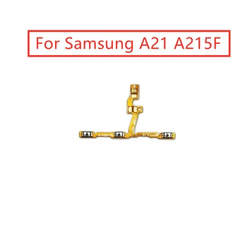 para Samsung Galaxy A21 A215F Volume de Energia do Lado do cabo do Cabo flexível do Botão Chave NO Interruptor do cabo do Cabo flexível de Substituição de Peças de Reparo de Teste