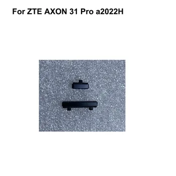 Preto-Lado do Botão Para ZTE AXON 31 Pro a2022H de Energia No Botão + Botão de Volume, Botões Laterais Definido Para o ZTE AXON31 Pro