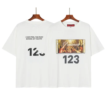 RIVINGTON Roi Rebis RRR123 Homens Mulheres Tees Melhor Qualidade de grandes dimensões Crewneck de manga Curta T-shirt GINÁSIO