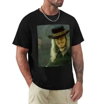 Ronnie Van ZantGraphic . T-Shirts de homem roupa hippie anime roupas equipado t-shirts para os homens