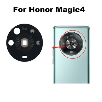 Trás De Volta O Vidro Da Câmera Tampa Da Lente Com Ahesive Adesivo Para O Huawei Honor Magic4 Magia 4
