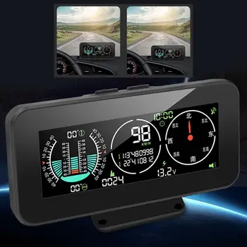 Velocímetro Digital de Alta Qualidade em seu GPS M60 Mini HUD hud (Heads up Display Inclinômetro para Ônibus Fora da Estrada os Carros Caminhões Veículos