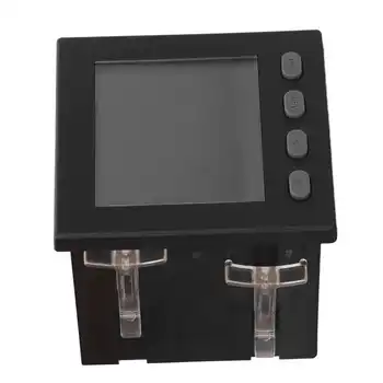 YG194U-9XY Smart 3 Tensão de Fase do Medidor Display LCD Inteligente de ABS resistente a Chamas Habitação Voltímetro AC220V Tensão Monitor
